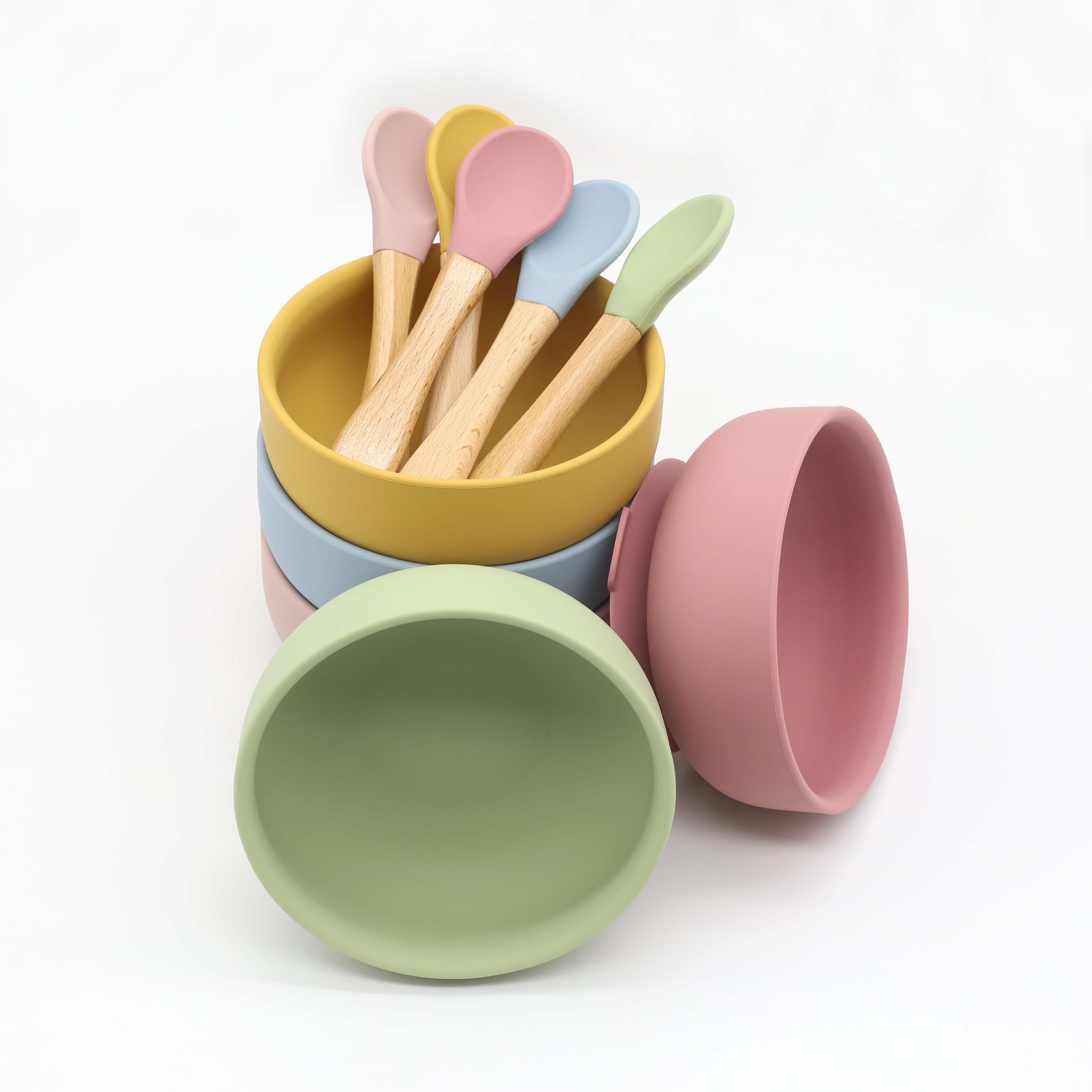 Silicone Bowl with Suction Cup - đánh giá và giá Baby Food Jars With Lids