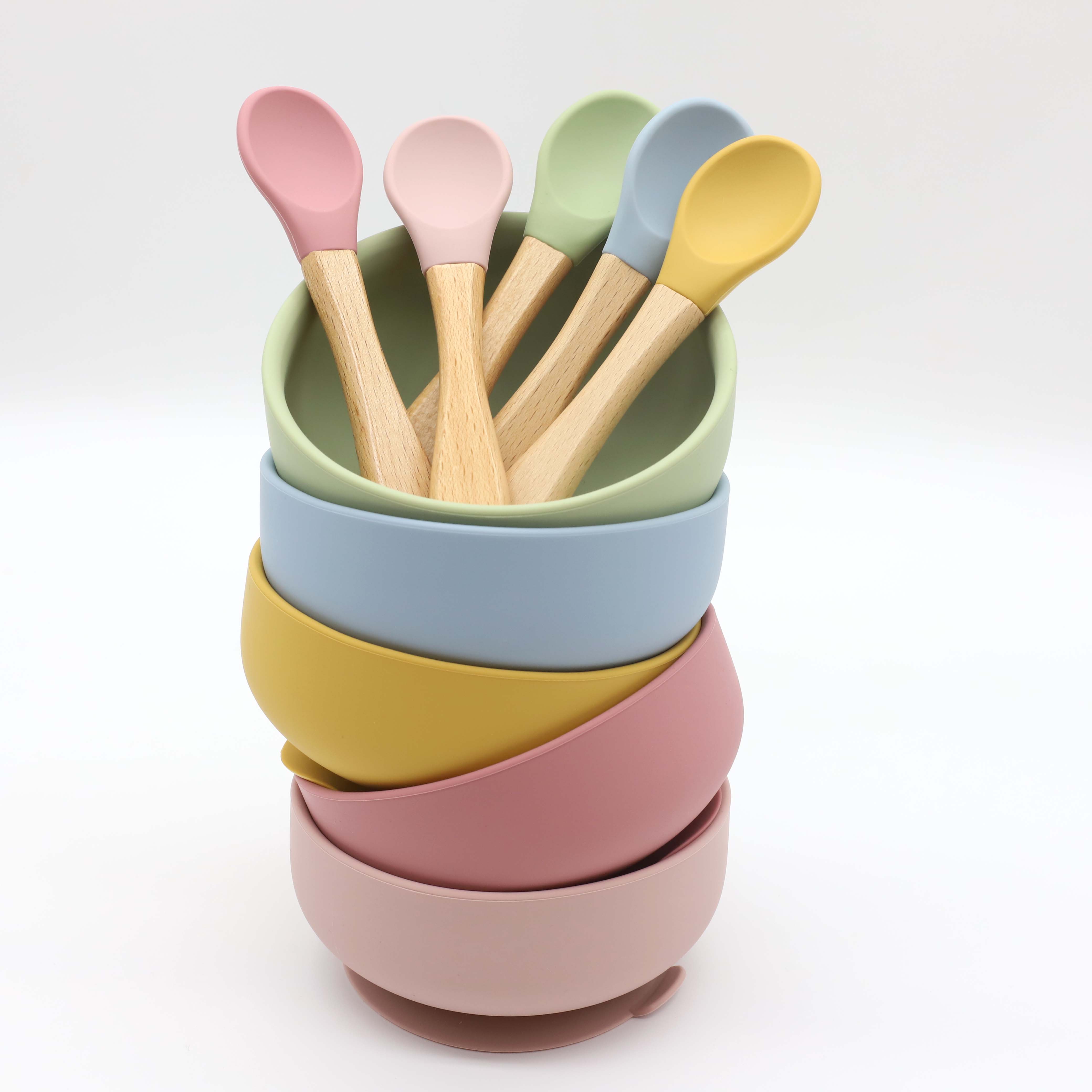 Silicone Bowl with Suction Cup - đánh giá và giá Baby Food Jars With Lids