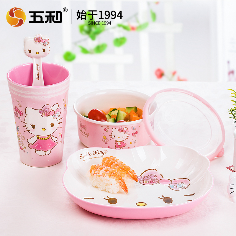 For Hello Kitty Tableware Baby - đánh giá và giá Baby Food Menu