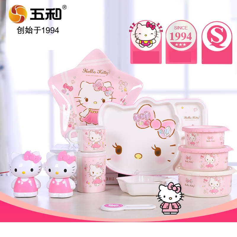 For Hello Kitty Tableware Baby - đánh giá và giá Baby Food Menu